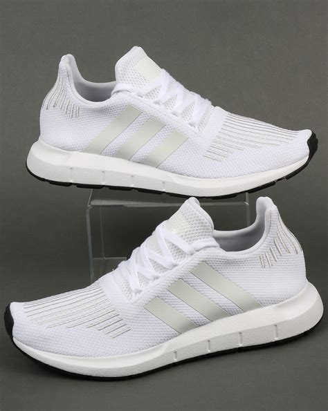 adidas running weiß|adidas white athletic shoes.